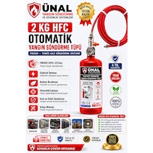 2 Kg Hfc Fm200 Otomatik Yangın Söndürme Tüpü Elektrik Panosu, Makine Ve Motor Bölmeleri
