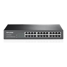 TP-LINK TL-SF1024D 24 PORT 10/100 YONETILEME   RACKMOUNT SWITCH