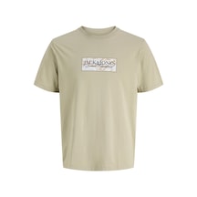 Jack & Jones Montauk Front Erkek Yeşil Tişört 12297890-sgrs
