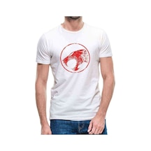 Thundercats Logo Baskılı Beyaz Erkek Tshirt (531003598)