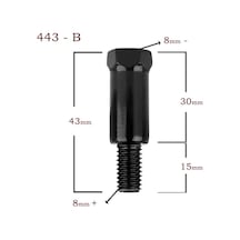 Hsb-443-bayna Dönüştürücü Aparat Uzun 8+ / 8-