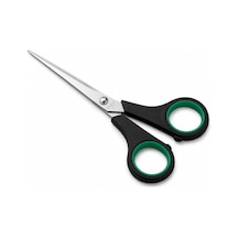 Lexroo Paslanmaz Çelik Makas 16 Cm, Ergonomik Kaymaz Saplı Ev Tipi Çok Amaçlı Makas, Kumaş Makası