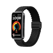 Huawei Band 10-9-8 İle Uyumlu Örgü Loop Kordon Manyetik Tokalı Yumuşak Ve Konforlu Huawei Band 8 Kordon Terletmeyen Nefes Alabilir Yapılı Elastik Kumaşlı Huawei Band 10 Kordonu Çok Renkli