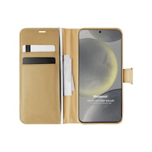 Microsonic Samsung Galaxy Uyumlu S24 Plus Kılıf Delux Leather Wallet