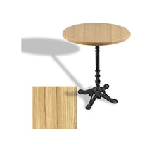 Çipa 1004 Döküm Ayak Yuvarlak Masa Çap 60cm - Werzalit, Wermodin Ve Allzalit Tabla - Coco Bolo Çok Renkli