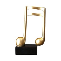 Lijinxu Müzik Notu Heykel Masa Centerpiece Kitaplık Stil-c