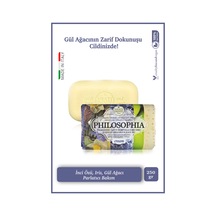 Philosophia Cream Aydınlatıcı ve Nemlendirici İnci Özü İris Gül Ağacı Katı Sabun 250 G