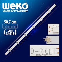 490dled Slım B-rıght-type Rev00 - 50.7 Cm 6 Ledli - Wk-195