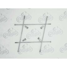 Jant Teli 160-3,5 Düz (Mz Ön) Nipel 144 Lü Paket