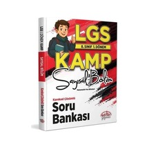 8.sınıf 1.dönem Sayısal Bölüm Soru Bankası - Editör