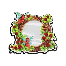 Desenli Aynalı Duvar Sticker Go-53-vice 00806 Çok Renkli