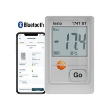 Testo 174t Bt Akıllı Sıcaklık Kayıt Datalogger Cihazı Beyaz