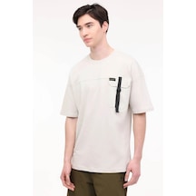 Lumberjack Erkek T-shirt Krem 101567850 Ml Satyr 11ut1010 4fx 24ys94001320 S94000110 Krem