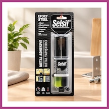 Gees Global Epoksi Yapıştırıcı Şırınga - Metal Ahşap Plastik İçin Gbzs