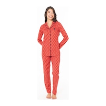 U.S. Polo Assn. U.s Polo Assn. 20144 Kadın Uzun Kollu Gömlek Pijama Takım-kırmızı Kırmızı U.S. Polo Assn. U.s Polo Assn. 20144 Kadın Uzun Kollu Gömlek Pijama Takım-kırmızı Kırmızı