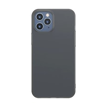 Baseus İphone 12/ 12 Pro Comfort İnce Şeffaf Kılıf Matte Pp Kılıf- 5775 Mh-hs9576-7517