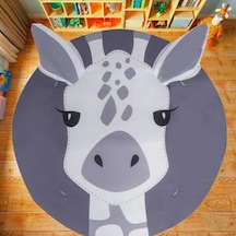 Jusso Bigger Play Mat Oyun Halısı ve Oyun Matı Zürafa 115 115 CM