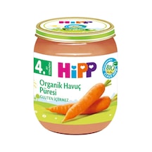 Organik Havuç Püresi 125 Gr