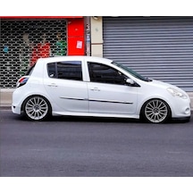 Renault Clio 3 Aero Yan Marşpiyel Takımı -- Plastik
