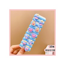 So Much Yeni Model Çocuk Sevimli Küçük Lastik Toka Seti 10'lu Mavi - 607788415 Mavi - 607788415 Mavi