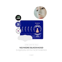 3 Aşamalı Siyah Nokta Temizleyici Bant One Day S You No More Blackhead 5'li Paket