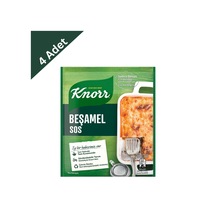 Knorr Beşamel Sos 70 G X 4 Adet - Pürüzsüz Ve İdeal Kıvamlı Beşamel