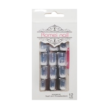 Pazarız Nail Takma Tırnak 12'li - French Şeffaf