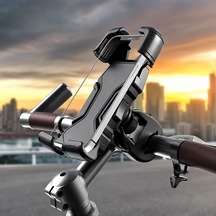 Evrensel Telefon Tutucu Bracket 360 Derece Dönüşlü Motosiklet Gidon Diğer