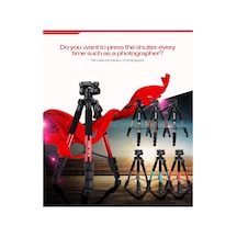 Zomei Q111 Profesyonel Alüminyum Tripod-5 Kg Taşıma Kapasiteli