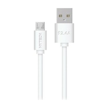 Hytech Hy-X98 2M 2.4A Lightning Beyaz Şarj Kablosu