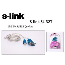 S-Link Sl-32T Usb To Rs232 Çevirici