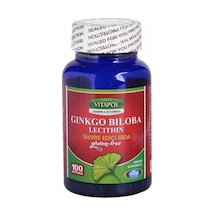 Vitapol Ginkgo Biloba Lecithin 100 Softgel Nisan Vitapol Ginkgo Biloba Lecithin 100 Softgel Nisan