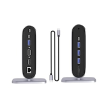 12-in-1 Profesyonel Type-c Hub Ve Dock Station, Kart Okuyuculu Çoklu Dönüştürücü Macbook, Pc Uyumlu 01