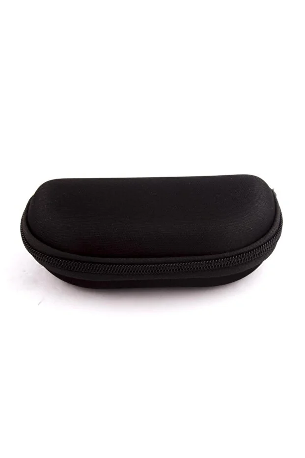 Kumaş Siyah Unisex Güneş Gözlüğü Kutusu Güneş Gözlüğü Kılıfı