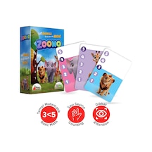 Playever Zoono, Sayıları Ve Saymayı Öğreten Kart Oyunu 3-5 Yaş