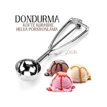 Modacar Dondurma Porsiyonlama Kaşığı Kurabiye Köfte Helva Çok Renkli