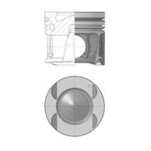 KOLBEN 40892600 Piston - Segman Std. (Om622.951, 80,02Mm) Vito W447 14-