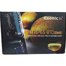 Esonic HM76.65 BTC Combo Intel HM76 1600 MHz DDR3 Soket 988 ATX Anakart Esonic HM76.65 BTC Combo Intel HM76 1600 MHz DDR3 Soket 988 ATX Anakart