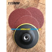 Emka 115Mm Cırt Zımpara Altı 115Mm Cırt Zımpara Ahşap Zımparası S