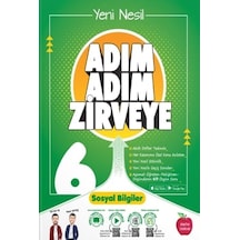 6. Sınıf Sosyal Bilgiler Adım Adım Zirveye Soru Bankası Newton Yayınları