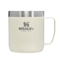 The Legendary Camp Mug Kapaklı Termos Bardak 0.35l 12oz - Cream Gloss Çok Renkli