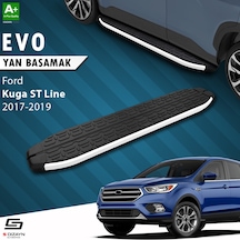 S-dizayn Ford Kuga 2 St-line Evo Aluminyum Yan Basamak 183 Cm 2017-2019