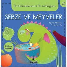 İlk Kelimelerim İlk Sözlüğüm Sebze ve Meyveler 2 + Yaş- Floki Çocuk