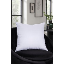 Düz Duck Kırlent Kılıfı Beyaz 40x40 Beyaz