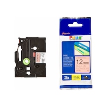 Puun Brother P-Touch TZE-B31 12MM x 8m Fosforlu Turuncu Orange Üz