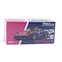 Pop Race Mazda Rx7 Re-amemiya Blue Pınk 240 1/64