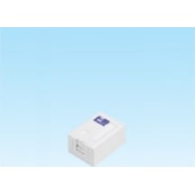 1 Port Sıva Üstü Priz Kutusu, Toz Kapaklı, Boş