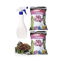 Orkide Toprağı 3 Lt Green Garden 2 Adet + Trigerli 500ml Sıvı Püskürtücü