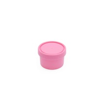 Pomad Kabı 50 Ml - Pembe Numune Şişe Kapaklı Gaita Kabı