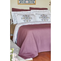 Karaca Home Vandy Çift Kişilik Düet Set Mürdüm